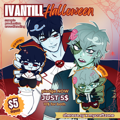 🎃 Ivan & Till Plushies — Halloween Sample Crowdfunding by sheresa.sy