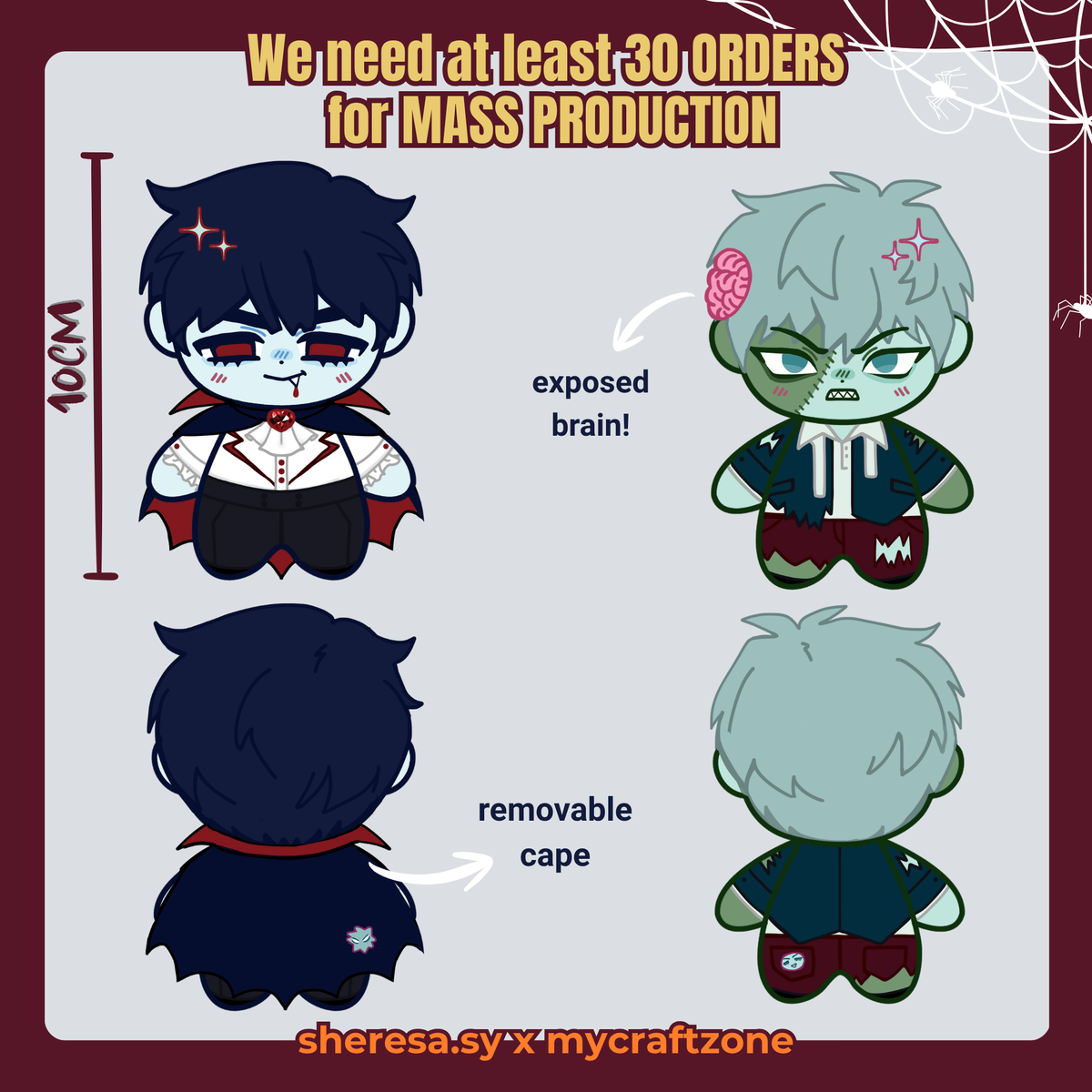 🎃 Ivan & Till Plushies — Halloween Sample Crowdfunding by sheresa.sy