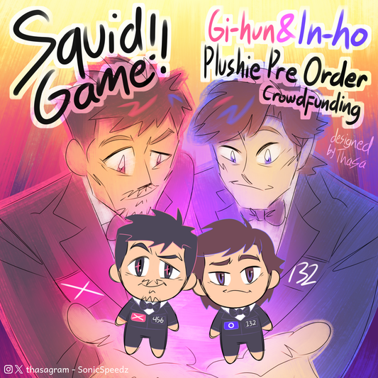 sample-production-[Squid Game] Gi-hun & In-ho Plushie