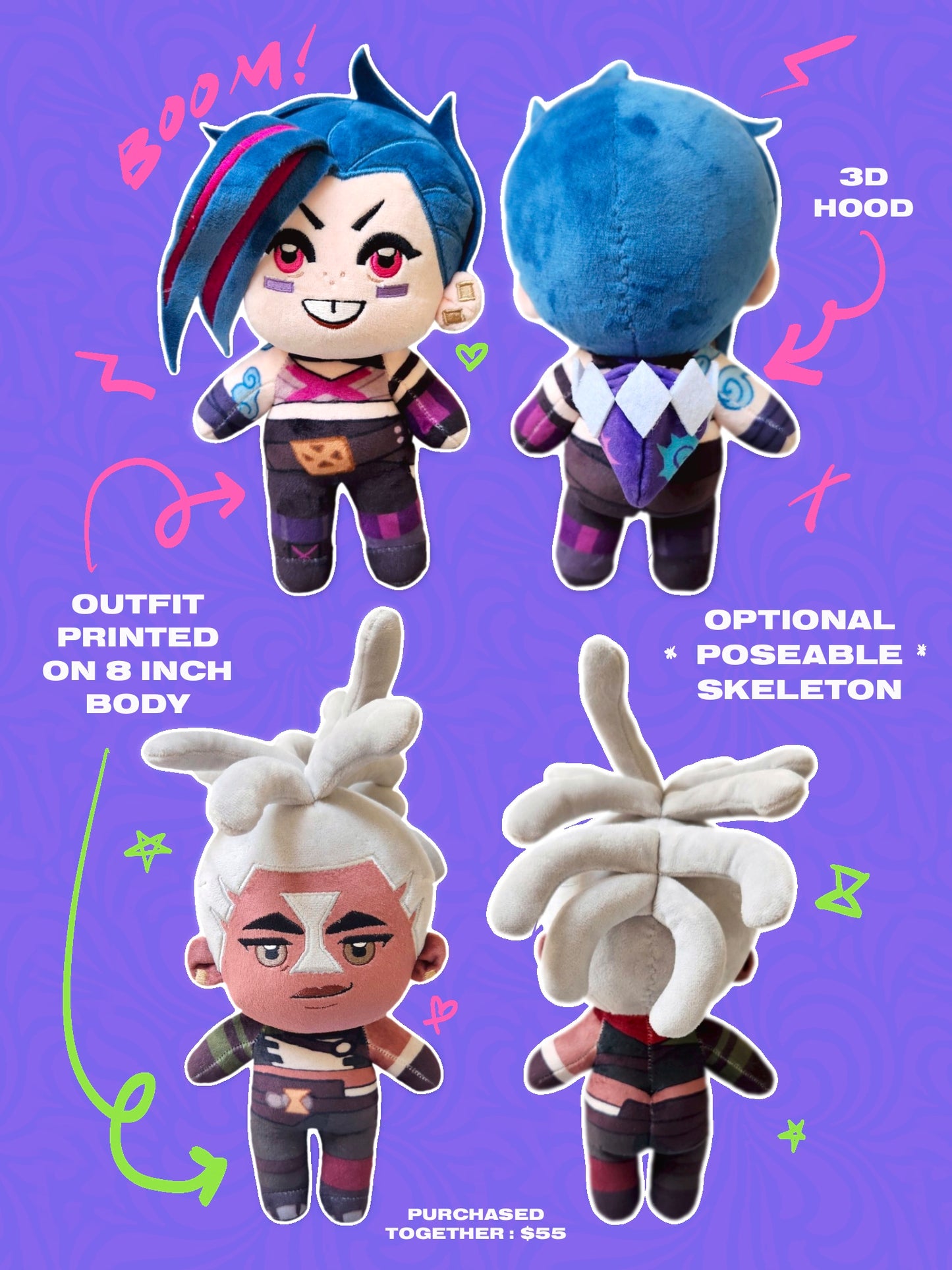 [in production]Timebomb Plushies