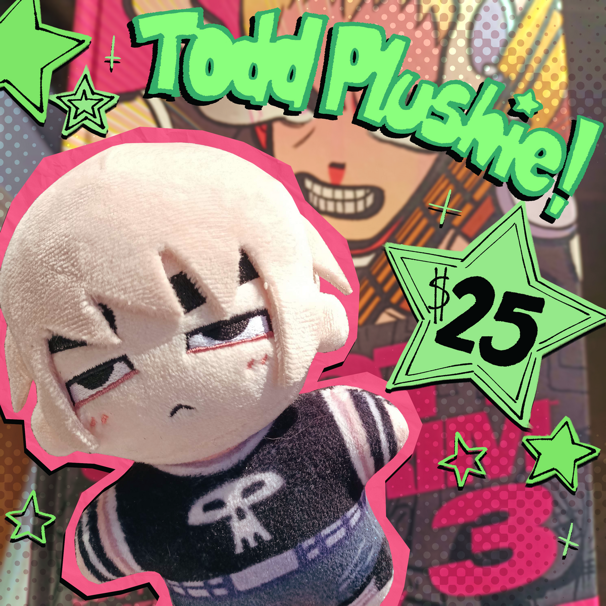 shipped] Todd Plushie – My Craft Zone