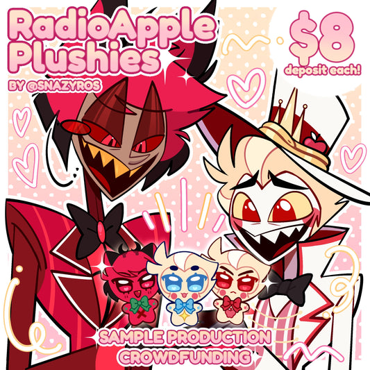 RadioApple Plushies!