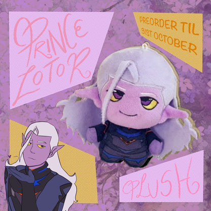 Prince Lotor plush