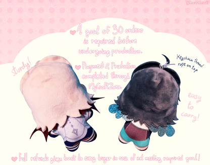 Venti & Dahlia Plushies | Venlia