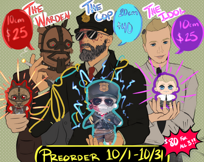 Sentence the Fluff, Outlast fan plushies!
