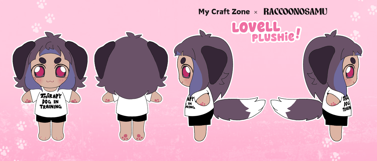 [sample production] Lovell Plushie Sample Crowdfunding