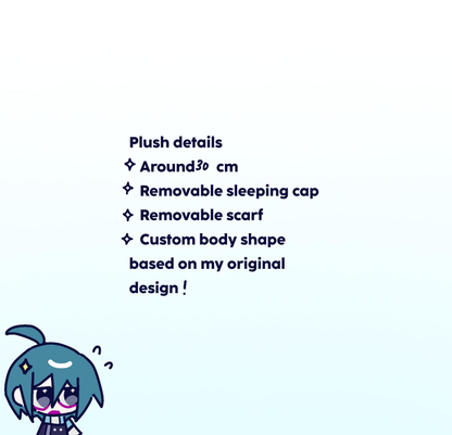 NIGHTTIME SHUICHI PLUSHIE SAMPLE CROWDFUNDING