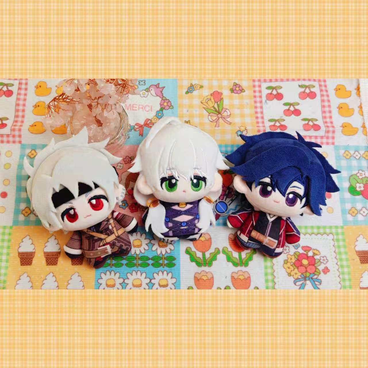 The Legend of Heroes: Trails of Cold Steel II - Rean＆Crow＆Altina 10cm Plush
