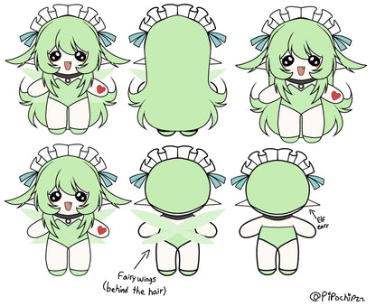 Leaf Plushie Sample Crowdfunding