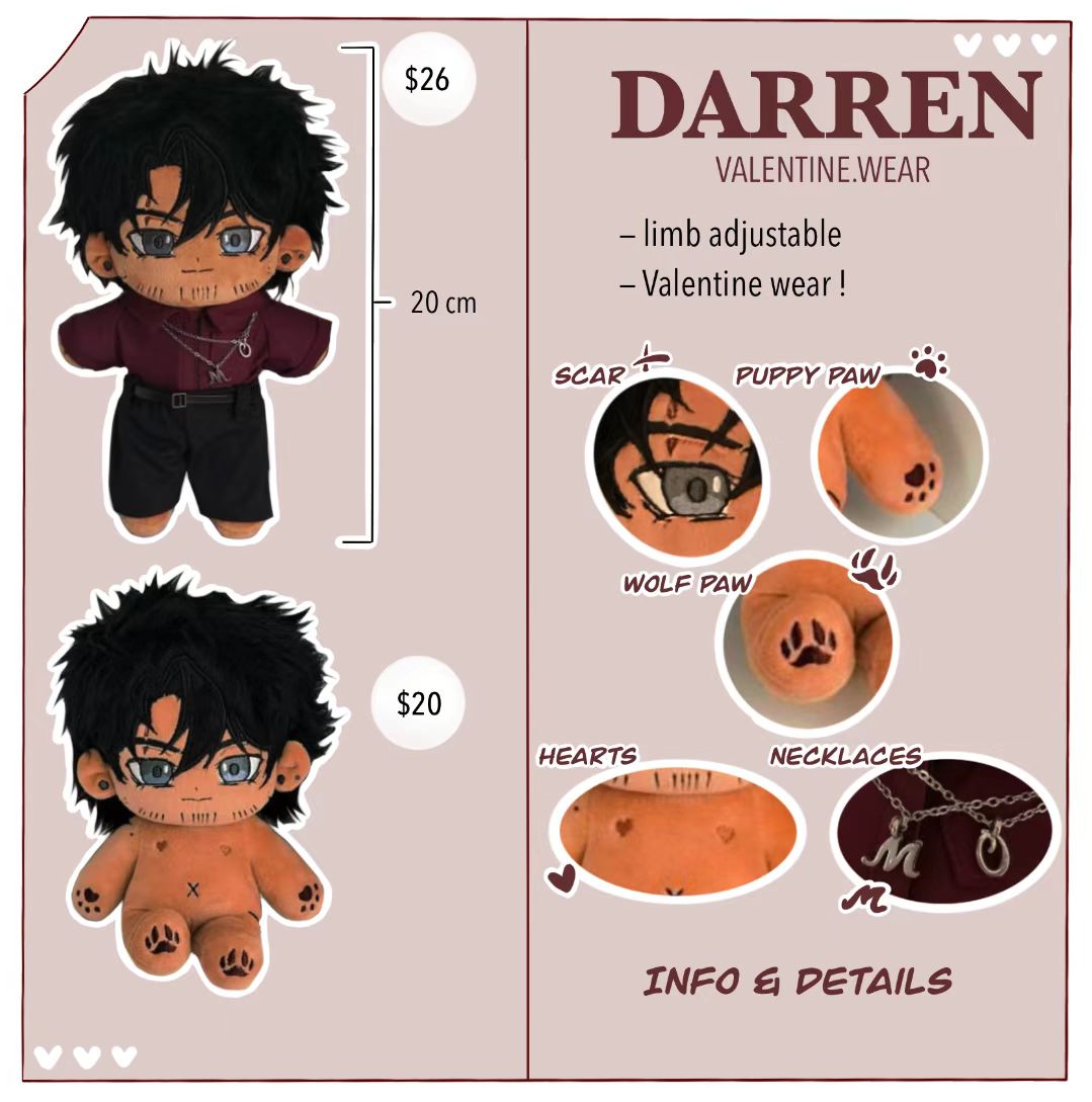 DARREN PLUSHIE