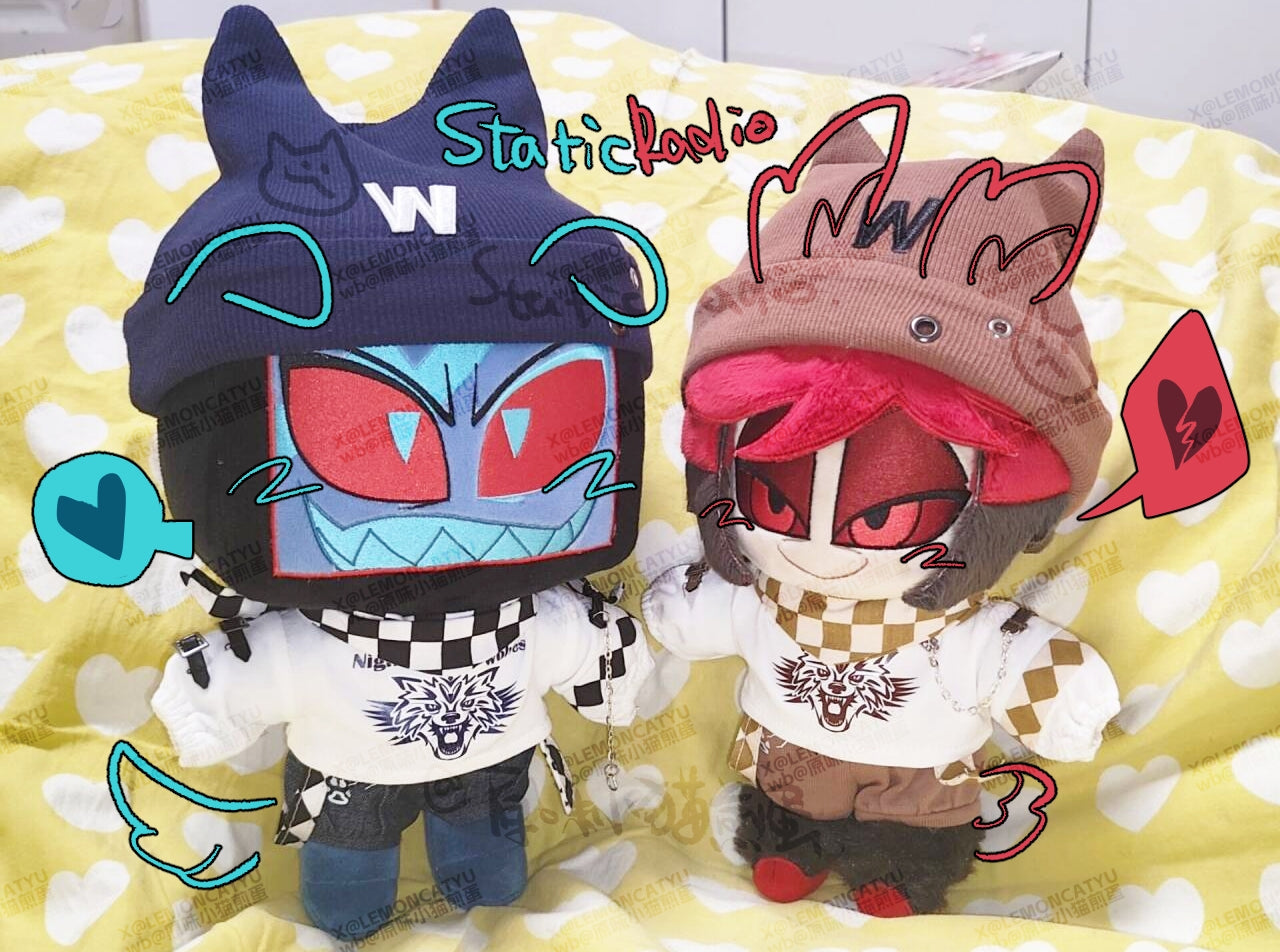 [hot]Staticradio Plush Dolls