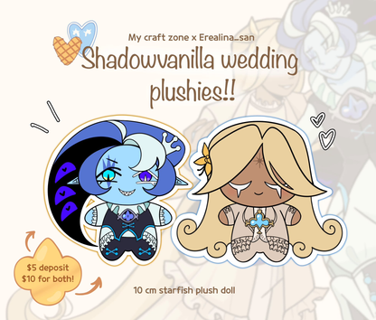 Shadowvanilla wedding plushies Crowdfunding