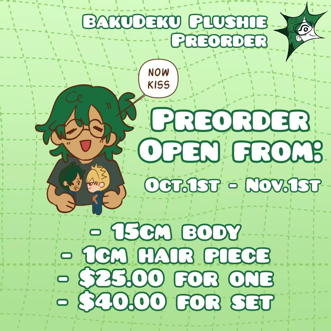 BakuDeku Plushie