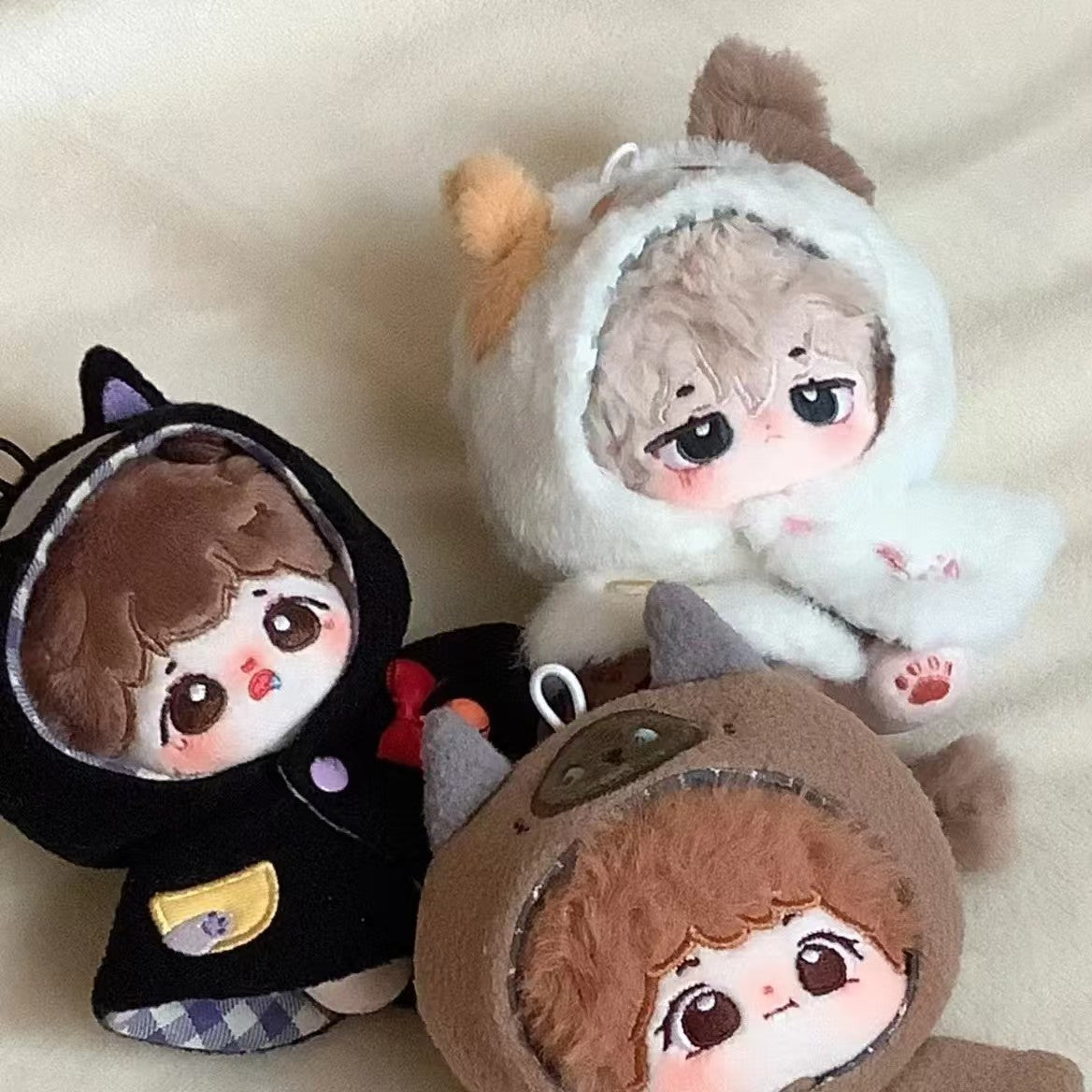 In stock 4" 10cm plush doll clothes: Cute Cape