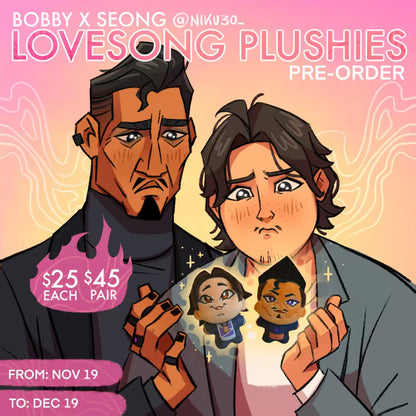 Bobby x Seong plushie