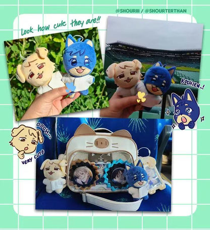 Aoi and Shima Plushies