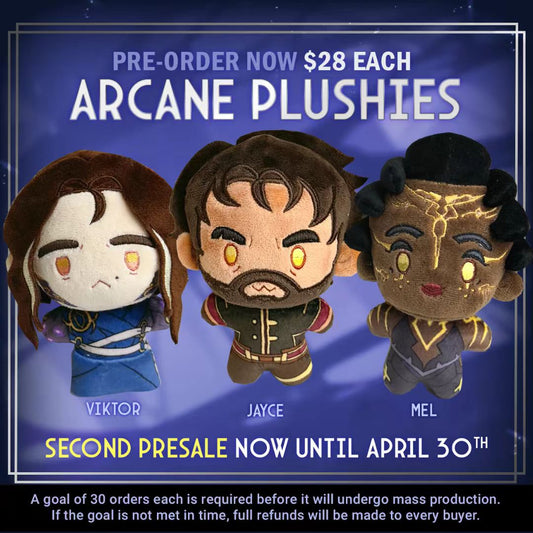 Arcane Plushies Second Launch