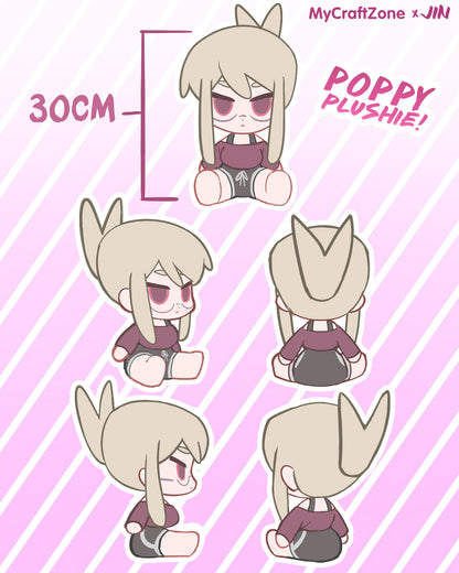 Poppy Plushie Sample Crowdfunding