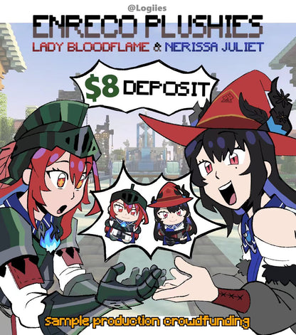 Enreco Plushies Sample Crowdfunding