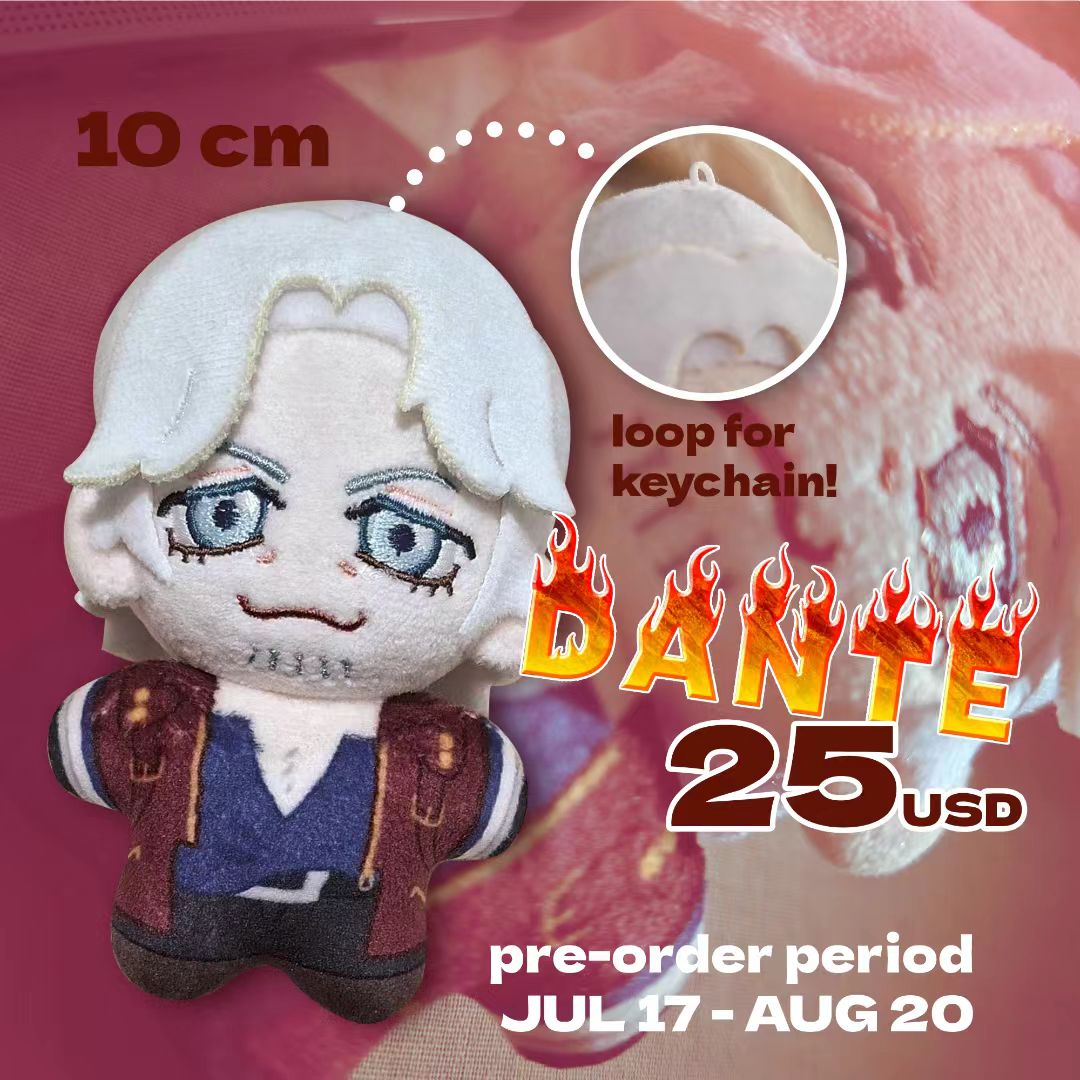 Dante & Vergil Plushies Dante