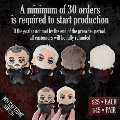 Baelor & Maekar Plushies