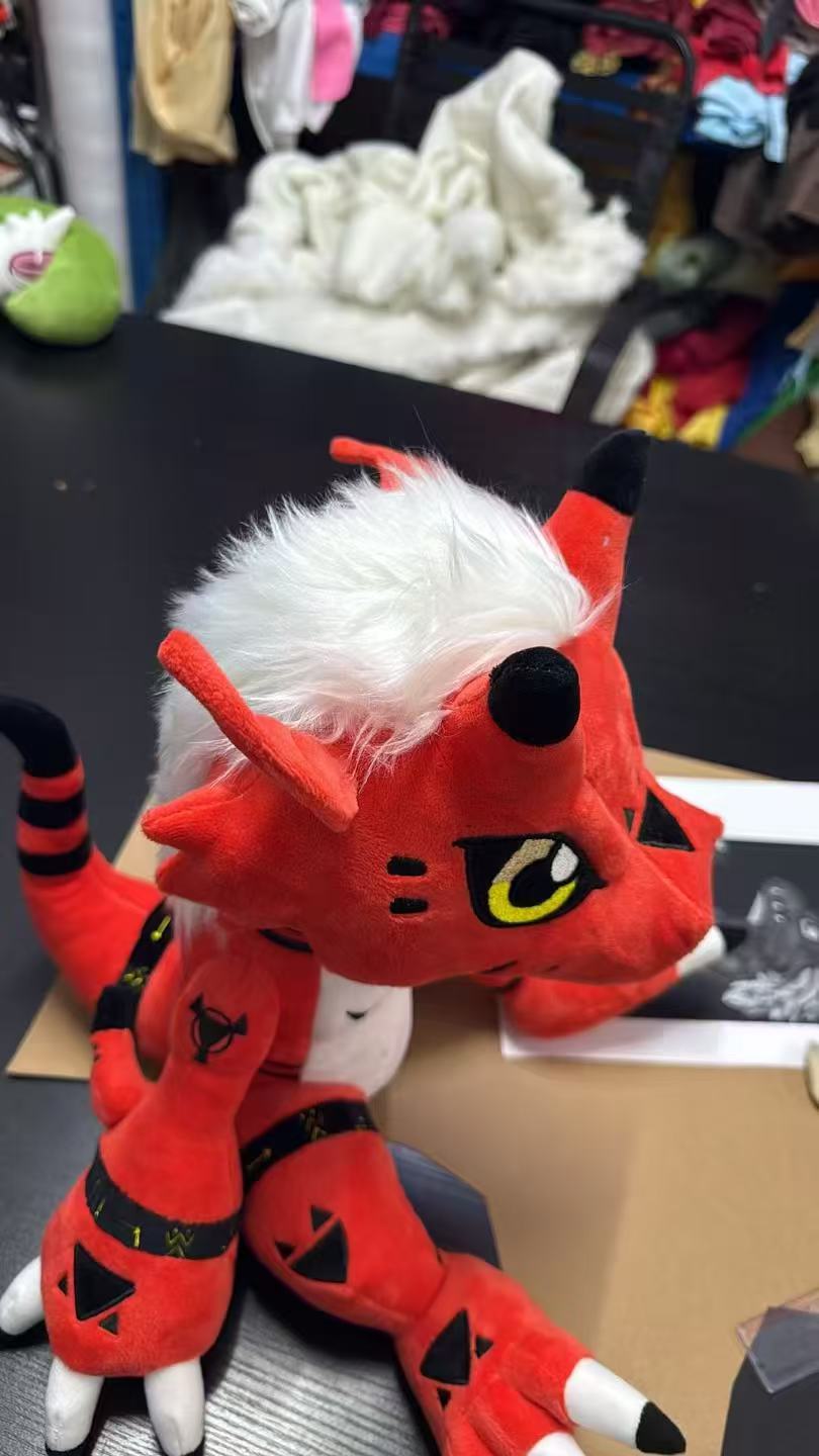 Growmon Fan-made Plushie Group Order