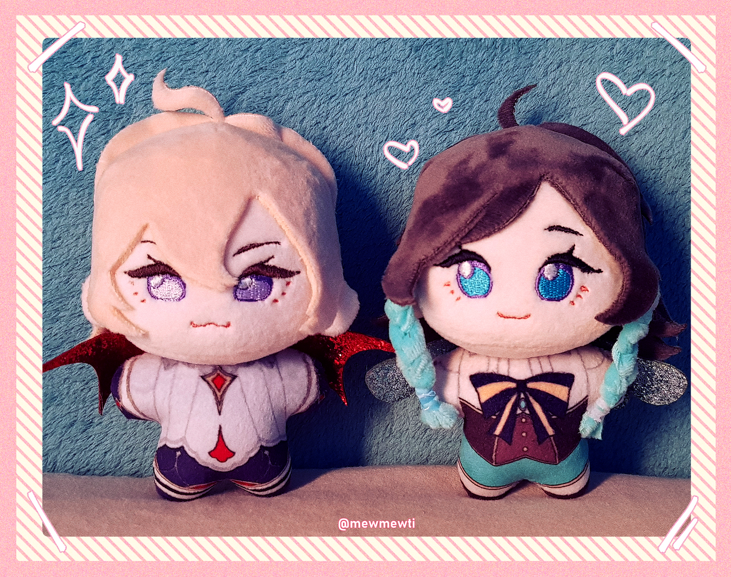 Venti & Dahlia Plushies | Venlia