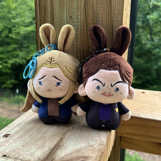 Aftonling Plush Keychains Both