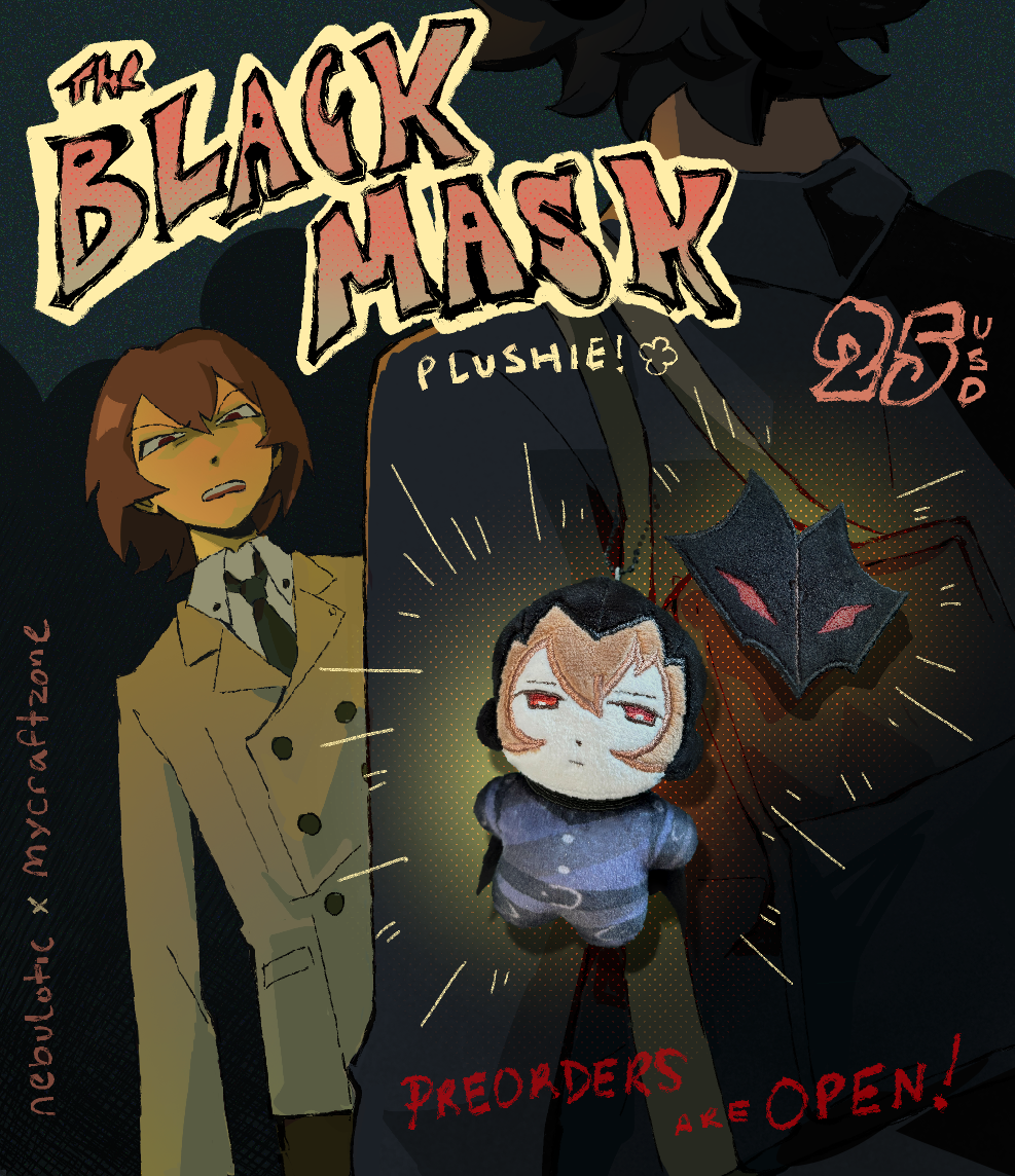 The Black Mask Plushie