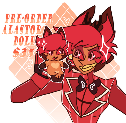 Alastor Plush Doll