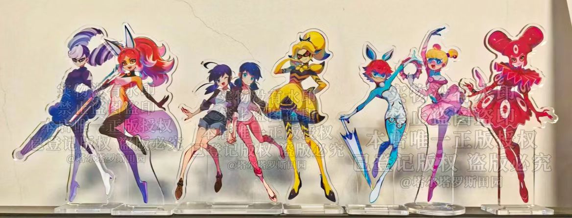 Fan-made acrylic items