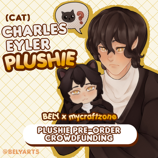 CAT CHARLES EYLER PLUSHIE