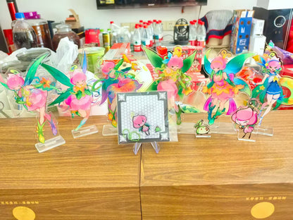 Fan-made acrylic items