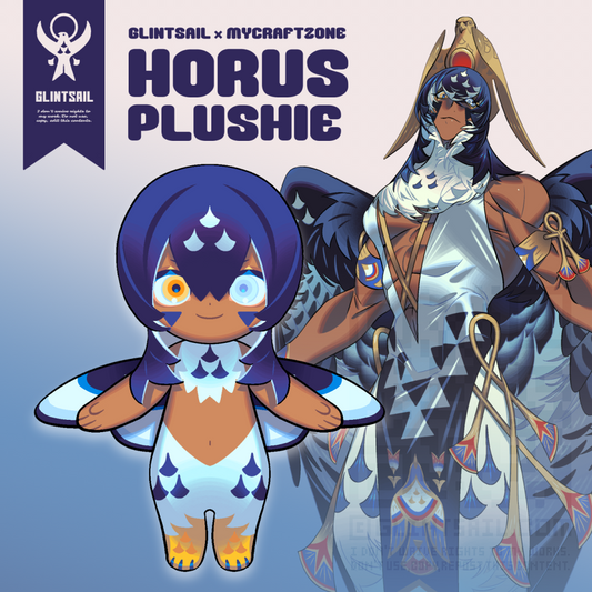 Glintsail Horus Plushie