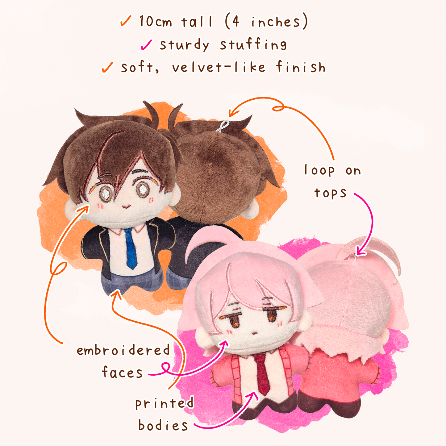 Our Walk Home plushies