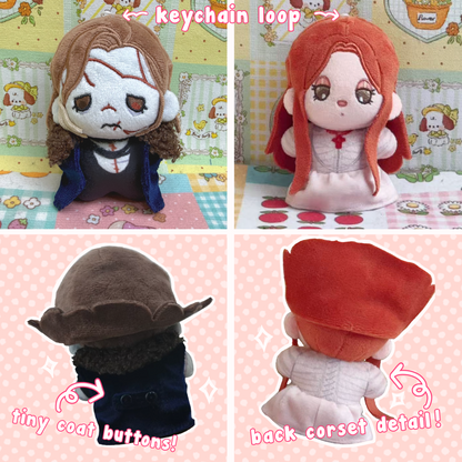 Creature & Elizabeth Plushies