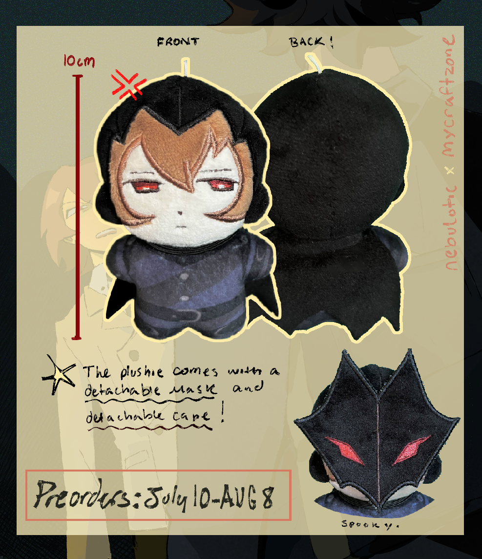 The Black Mask Plushie