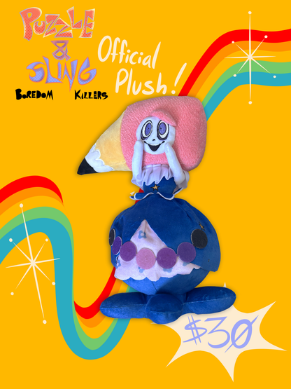 Puzzle & Sling Official Plushies!
