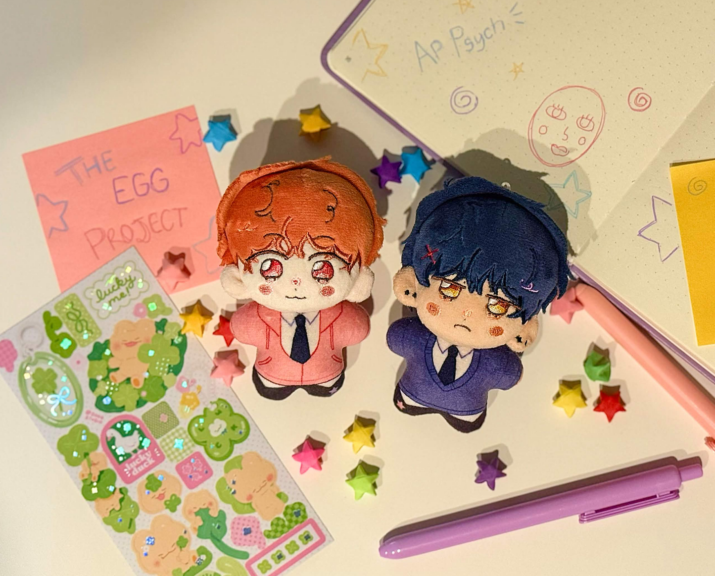 The Egg Project Plushies