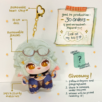 Sucrose Plushie Starry Eyes