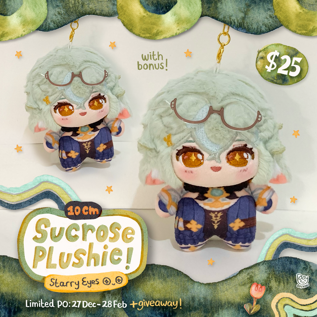 Sucrose Plushie Starry Eyes