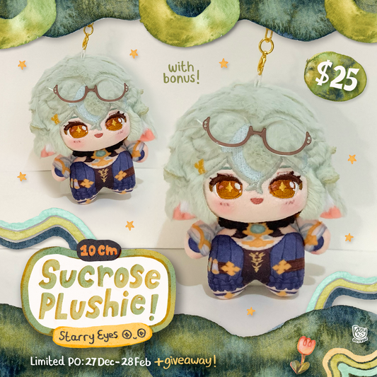 Sucrose Plushie Starry Eyes
