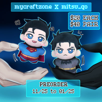 Superbat plushies