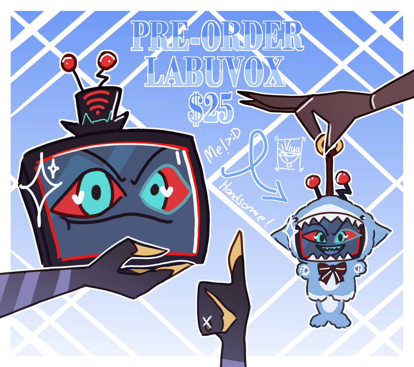 Vox Plush Pendant (LabuVox)