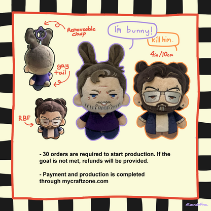 [in production]Willry Plush Keychains